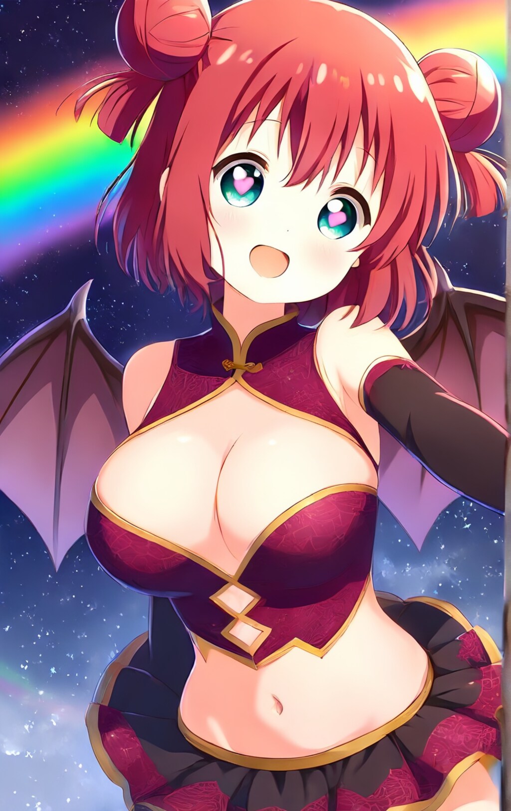 チャイナドレスの女の子