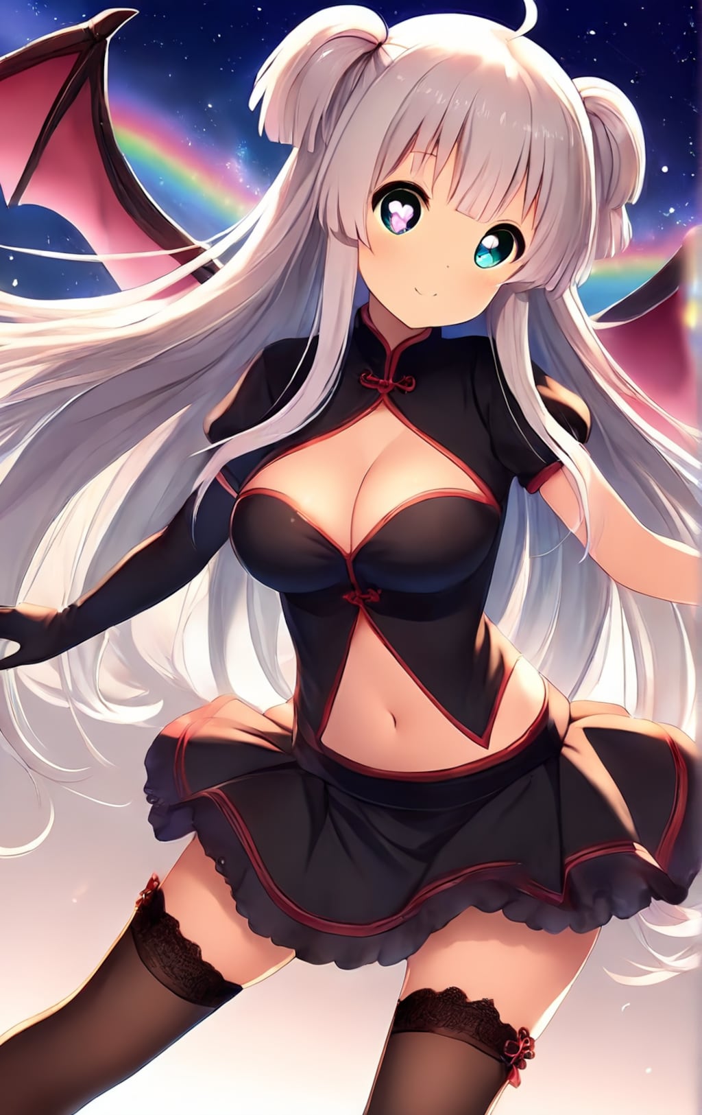 チャイナドレスの女の子