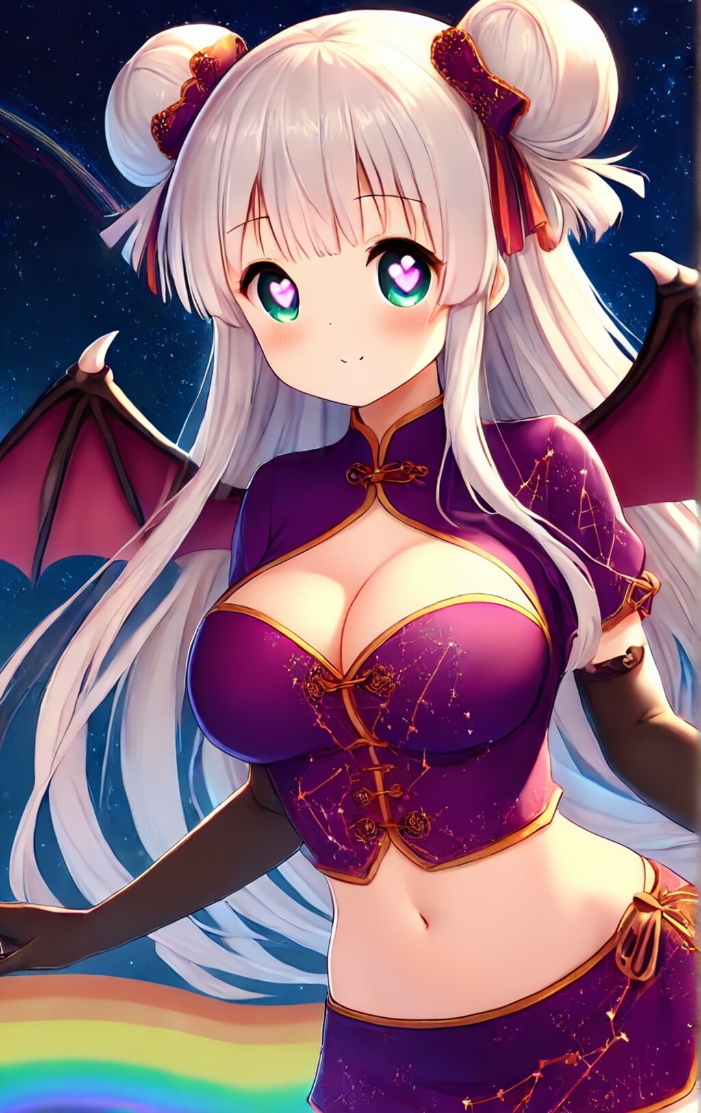 チャイナドレスの女の子