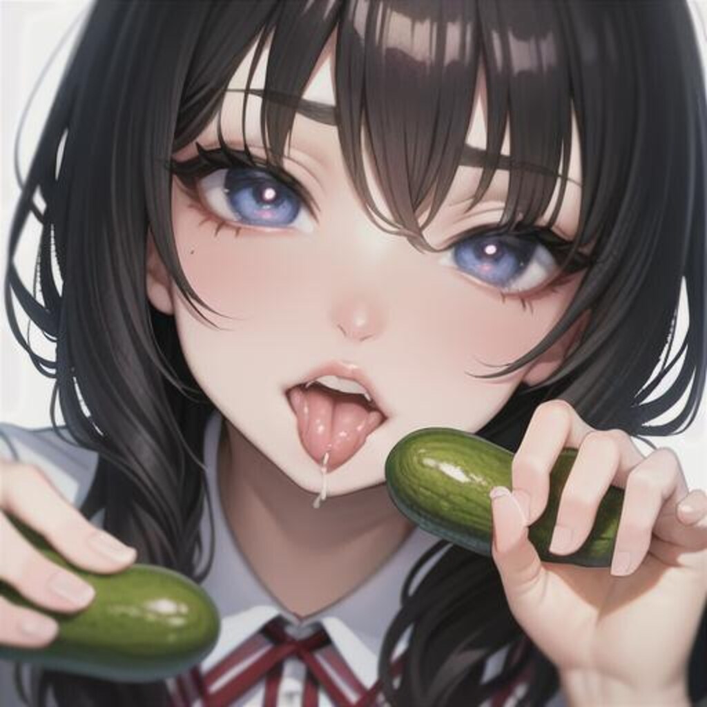 彼女達はきゅうりがお好き♡