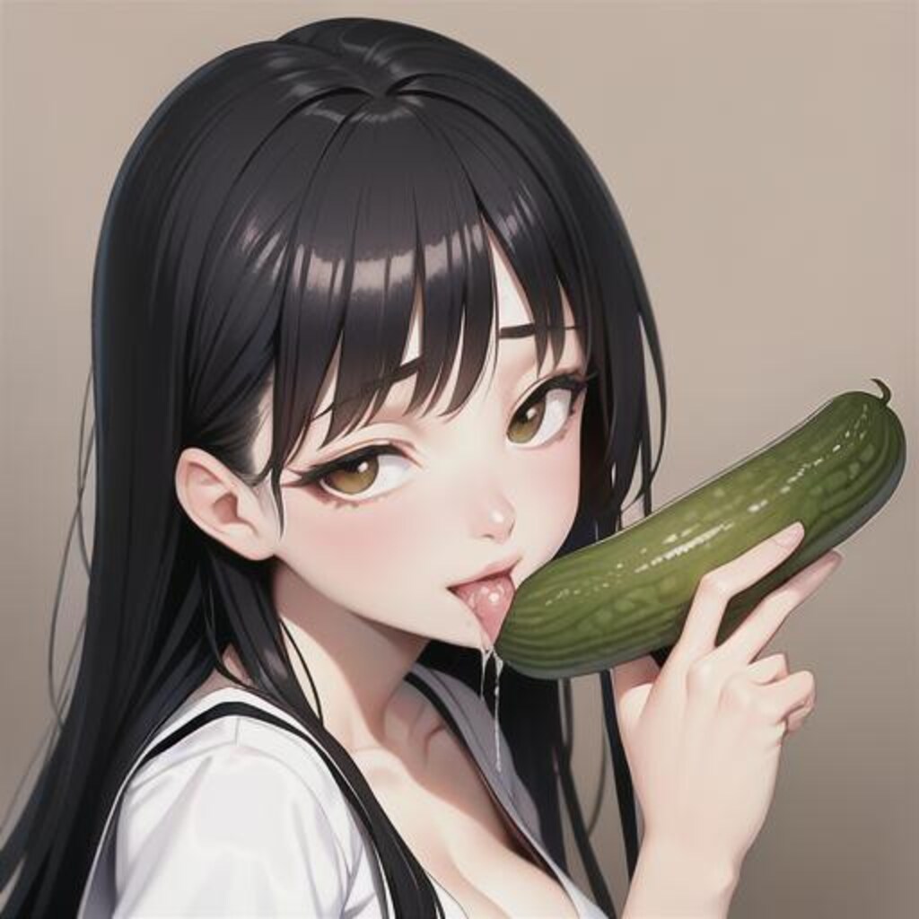 彼女達はきゅうりがお好き♡