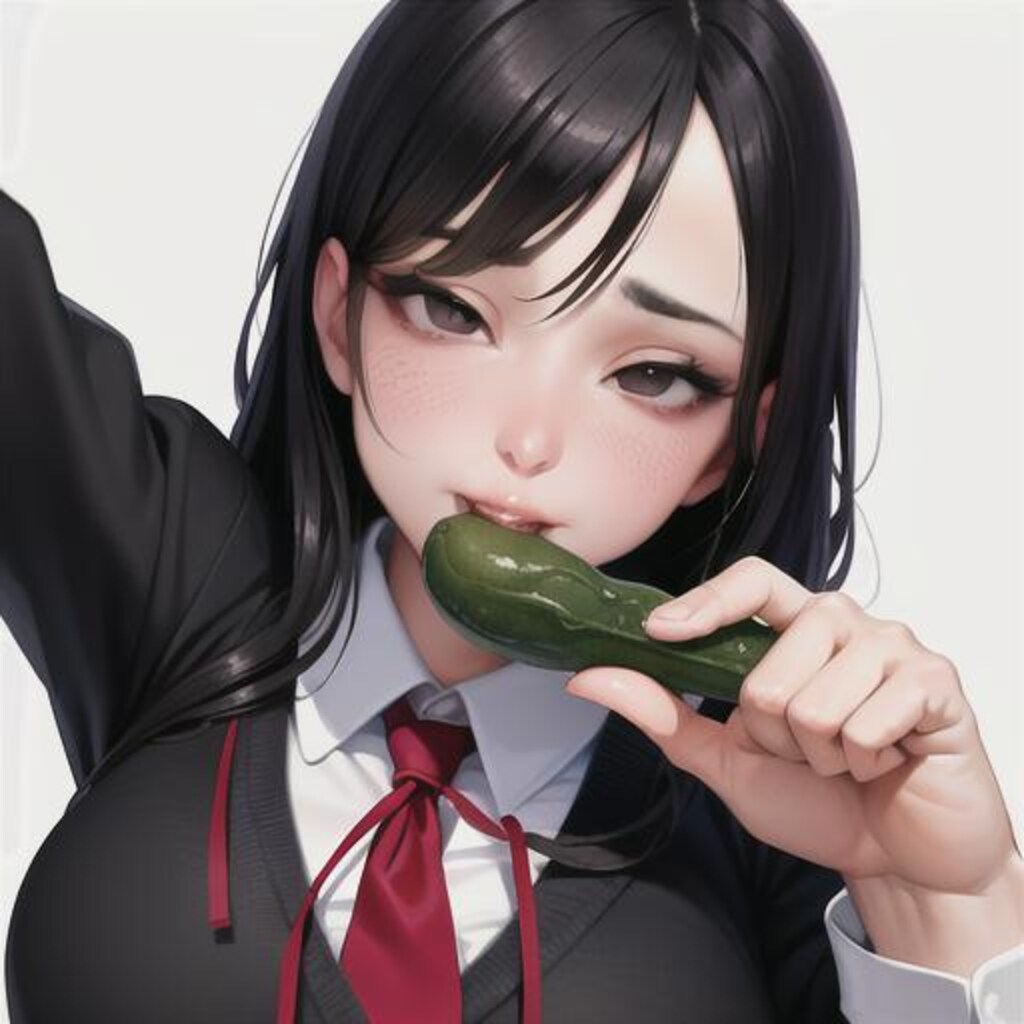 彼女達はきゅうりがお好き♡
