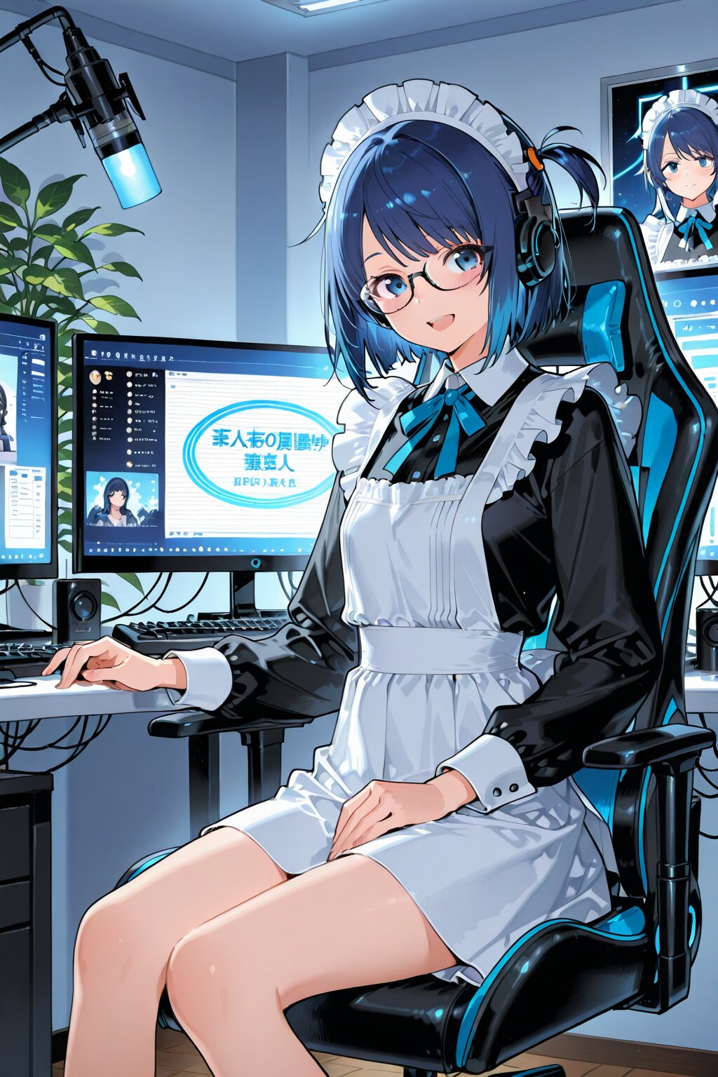 メガネっ娘 | の人気AIイラスト・グラビア