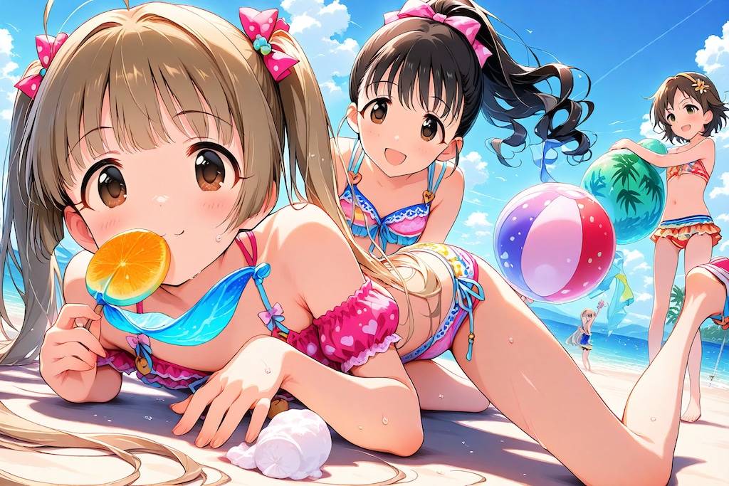ジュニアアイドルの夏