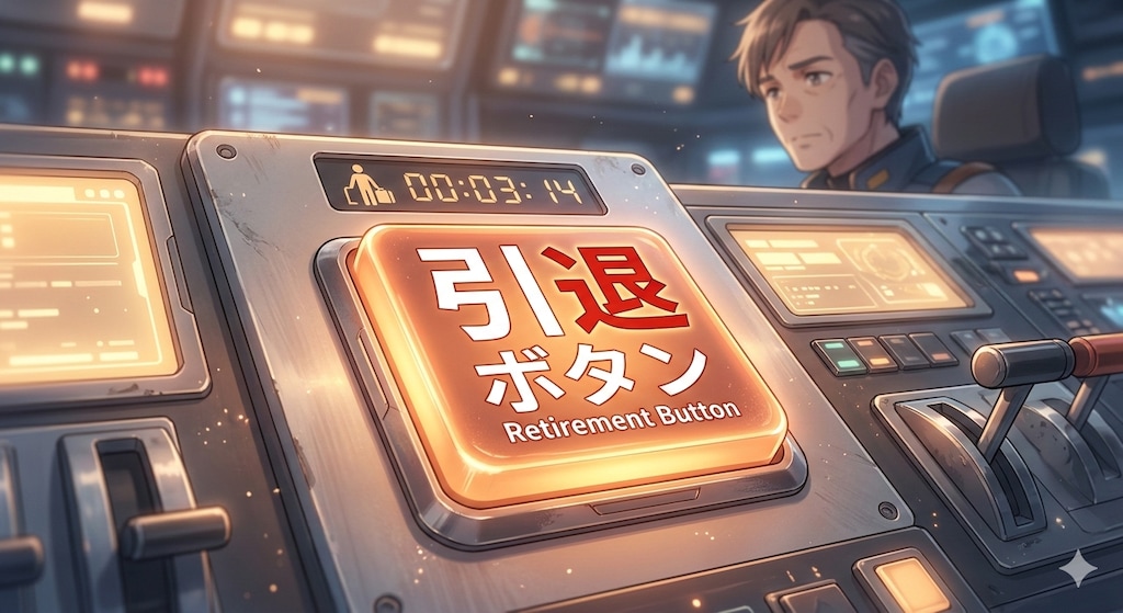 引退ボタン