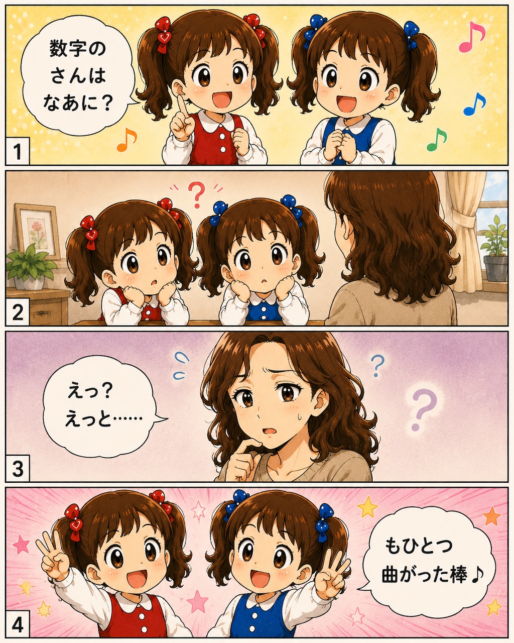 双子とお母さん その2