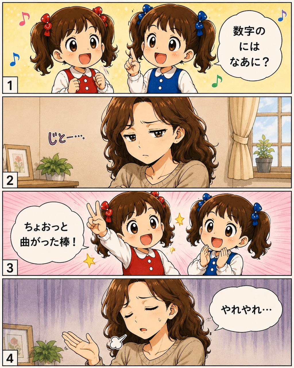 双子とお母さん その2