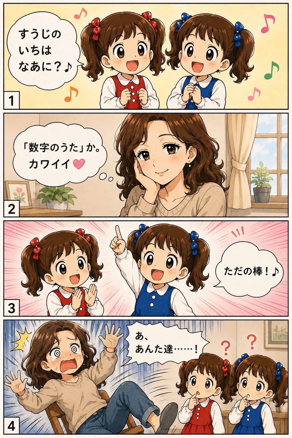 双子とお母さん その2