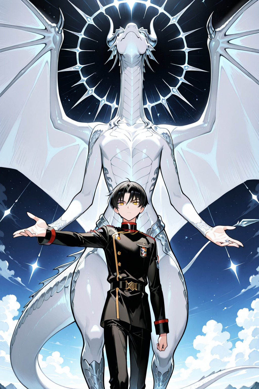 ❄️ ドラゴニア王国 第18王女：アルストラ (Alustra)――「性別を超え、魂の形を纏う者」 | の人気AIイラスト・グラビア