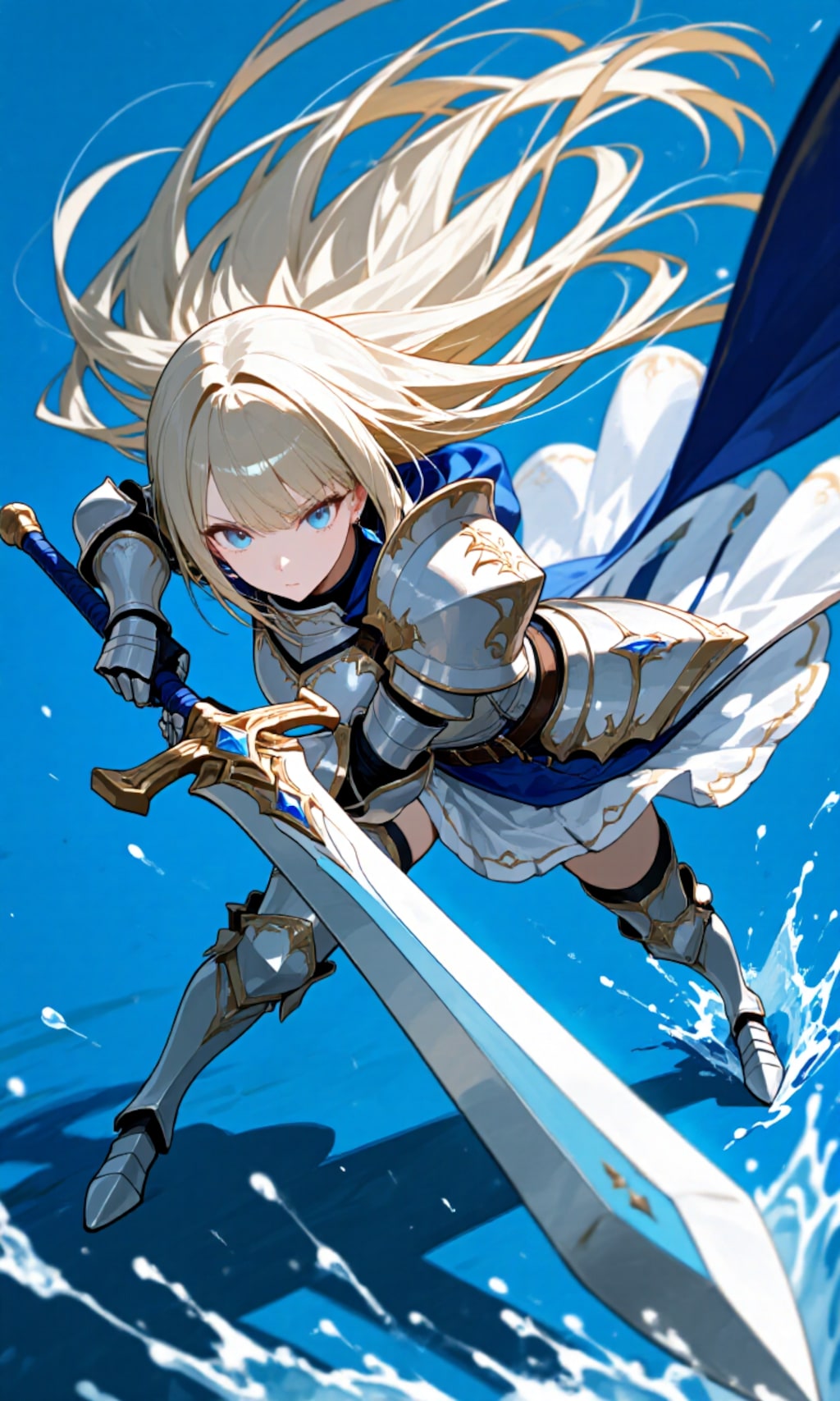 剣のポーズその2