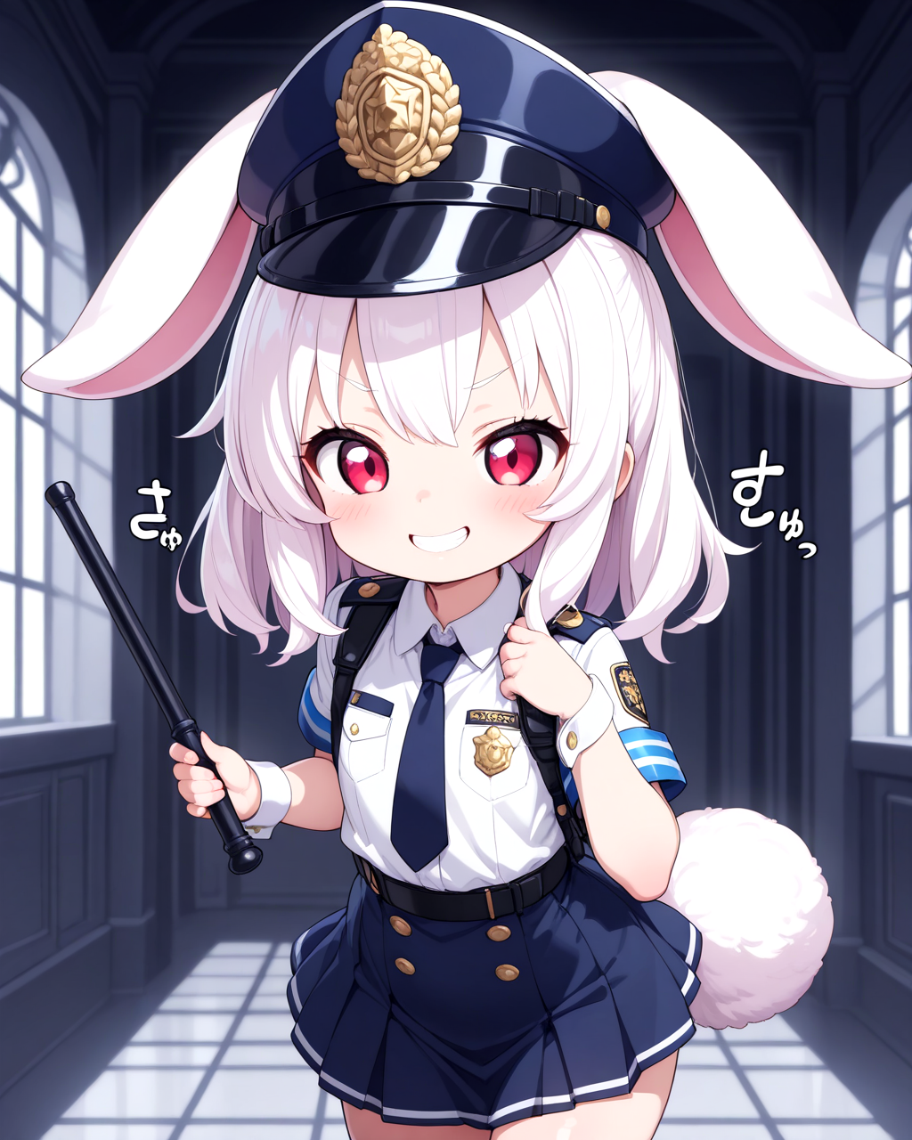 看守になったうさぎちゃん