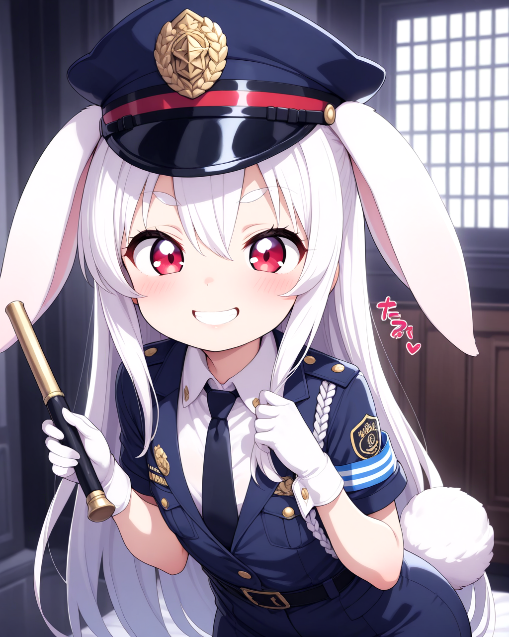 看守になったうさぎちゃん