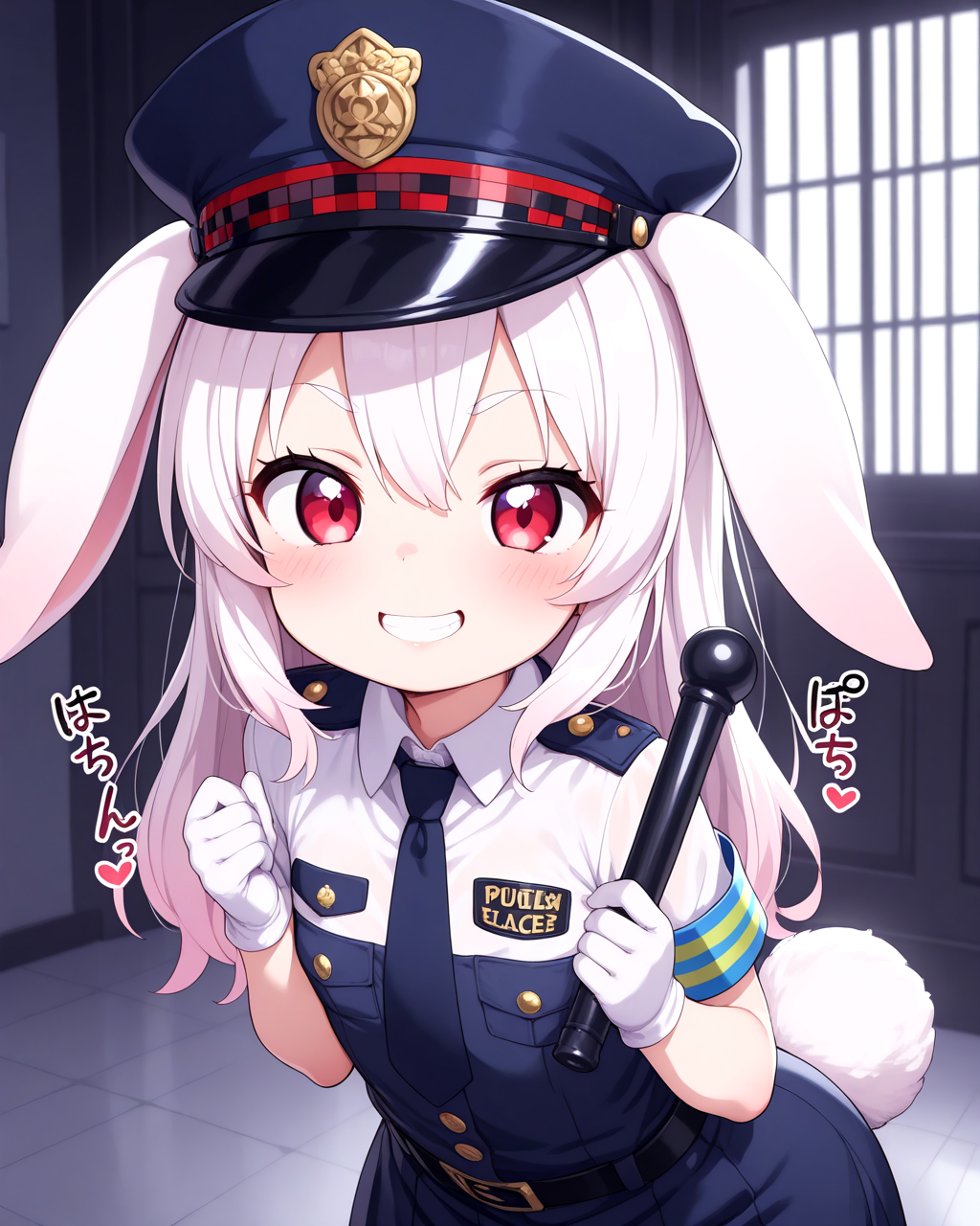 看守になったうさぎちゃん