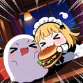 スキマ深夜のお怪異タイム🍔👻 2枚目