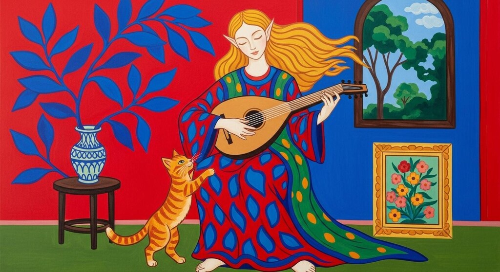 「サロン・ド・ルフ（Luth）」 ※ルフ＝リュート、サロン風の言葉遊び🎻