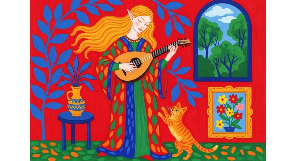 「サロン・ド・ルフ（Luth）」 ※ルフ＝リュート、サロン風の言葉遊び🎻