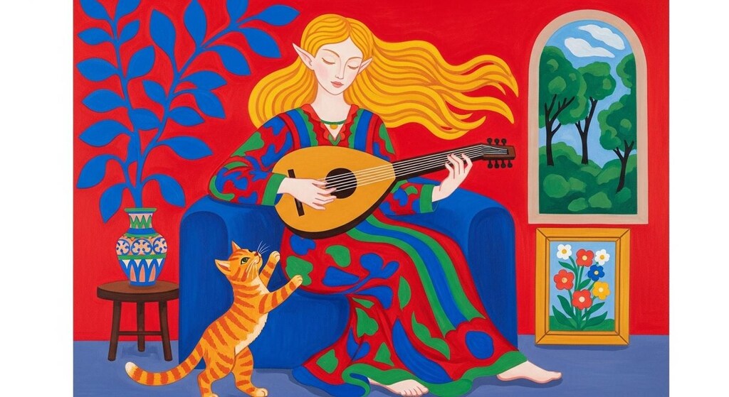 「サロン・ド・ルフ（Luth）」 ※ルフ＝リュート、サロン風の言葉遊び🎻