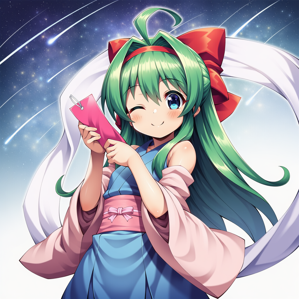 うちの子七夕