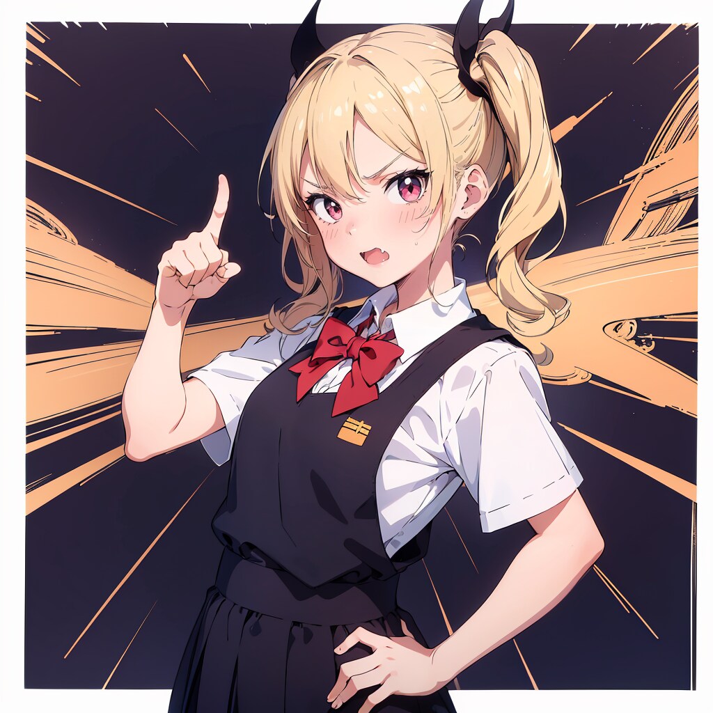 ツンデレ金髪ツインテ