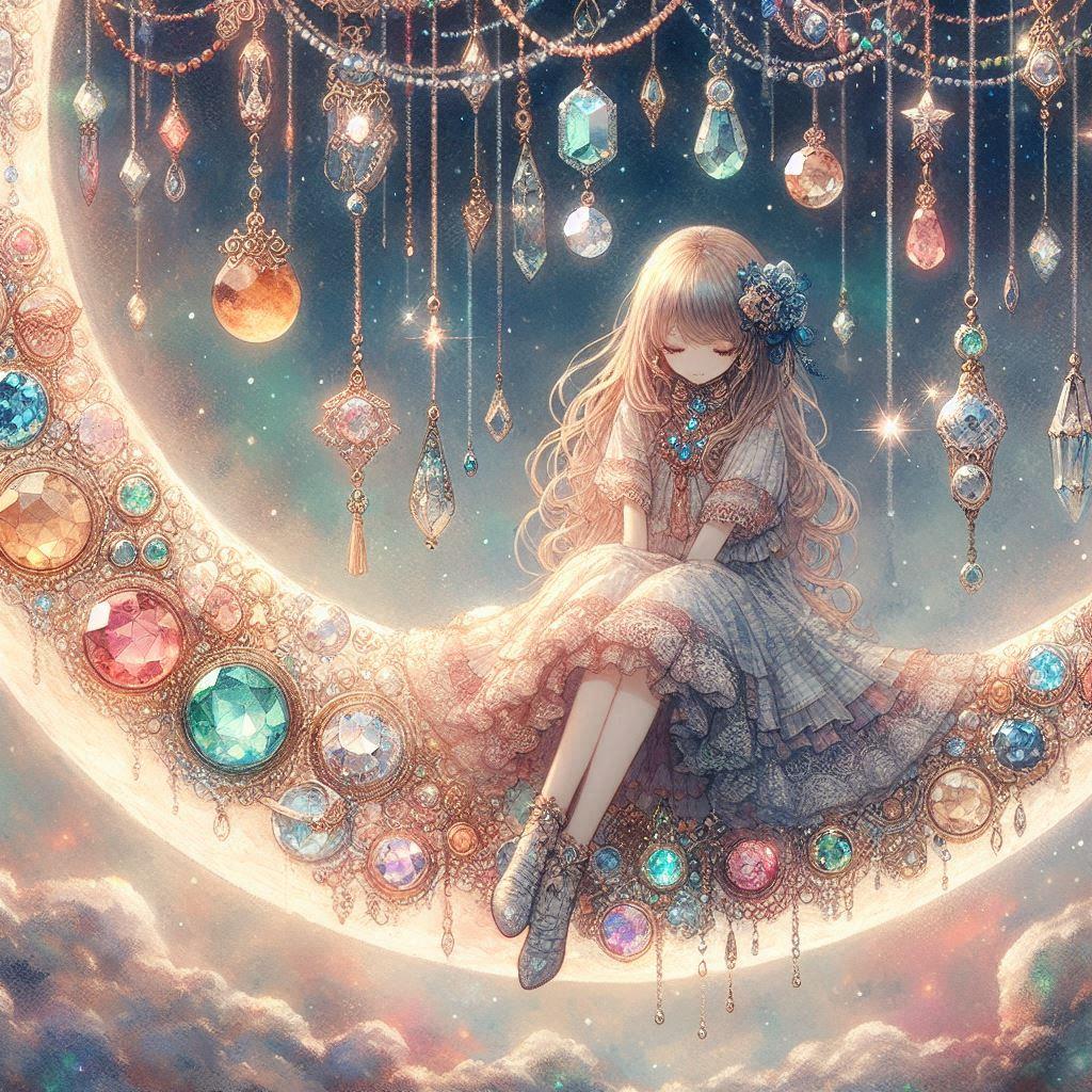 月 | の人気AIイラスト・グラビア