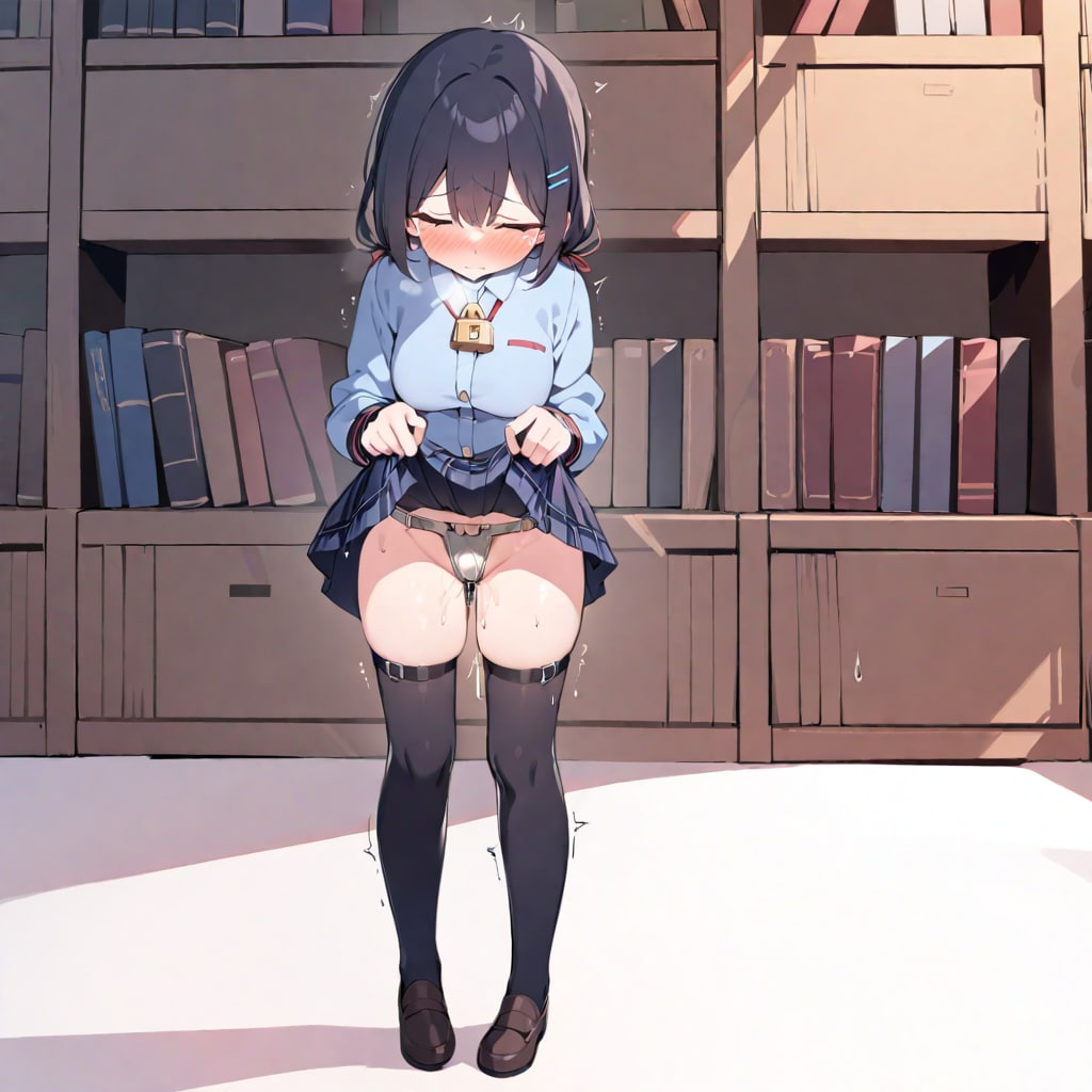 おしっこ我慢するの限界です…コレ外してください…