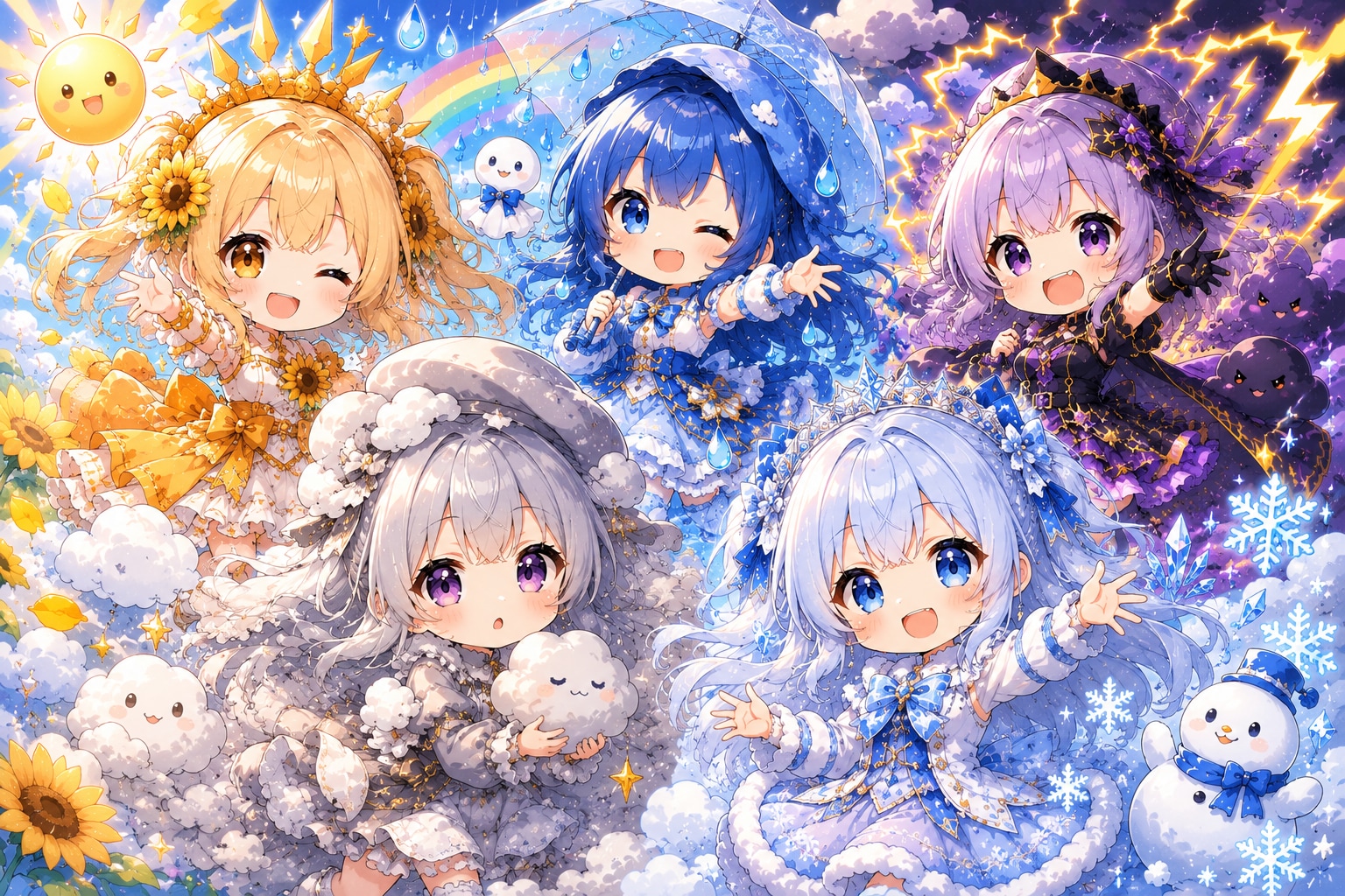 【#天気の擬人化】３
