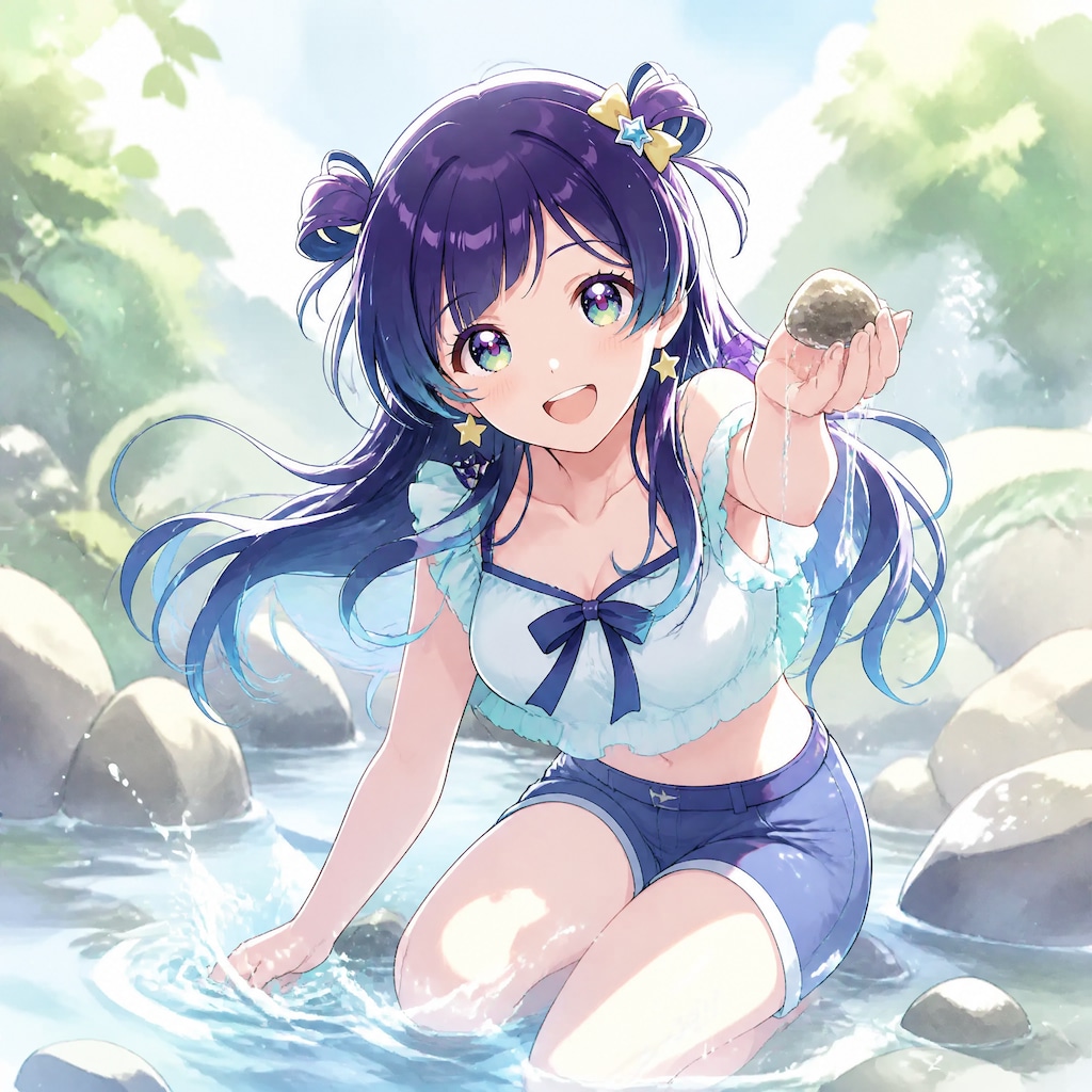 川遊び（２）3時のアイドル　GPTimages2.0