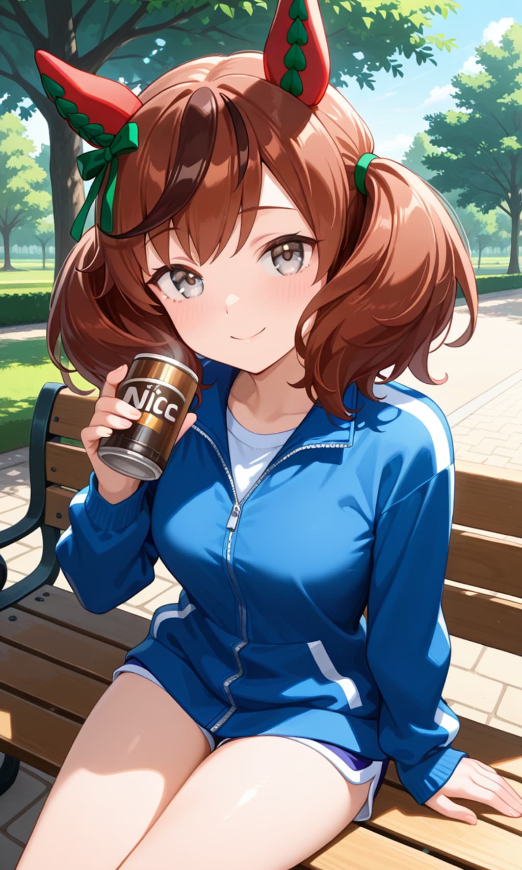 公園でひと休みネイチャさん