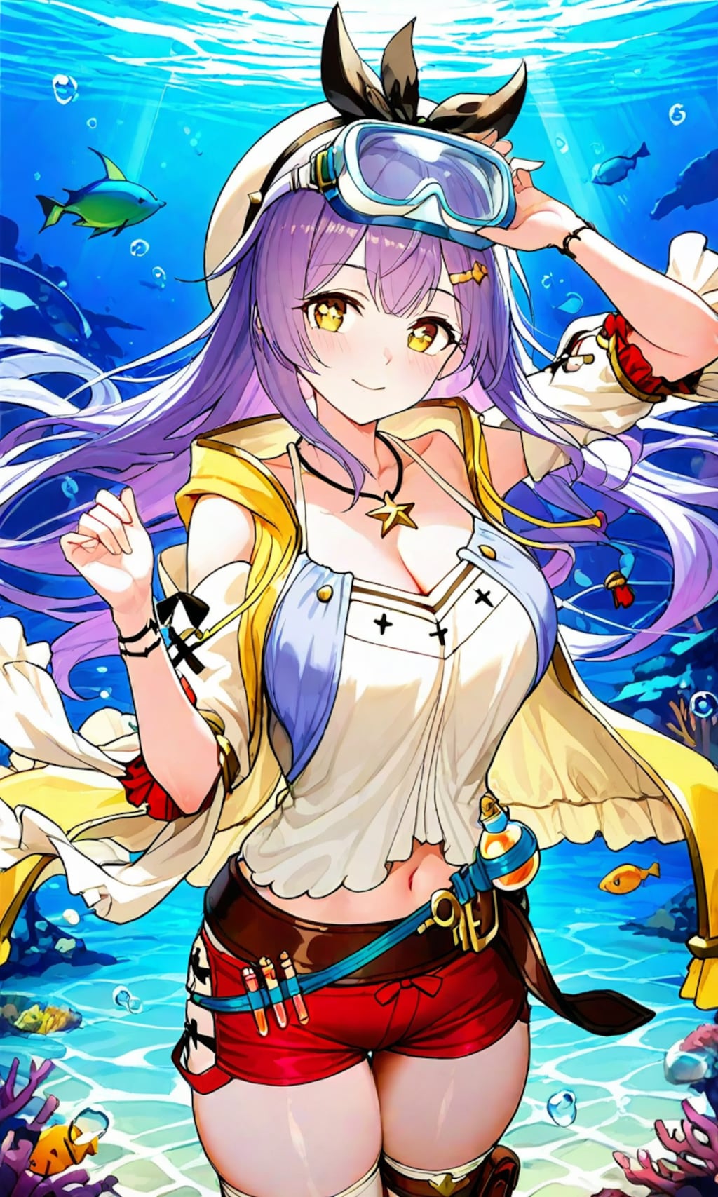 水中ライザコスプレ