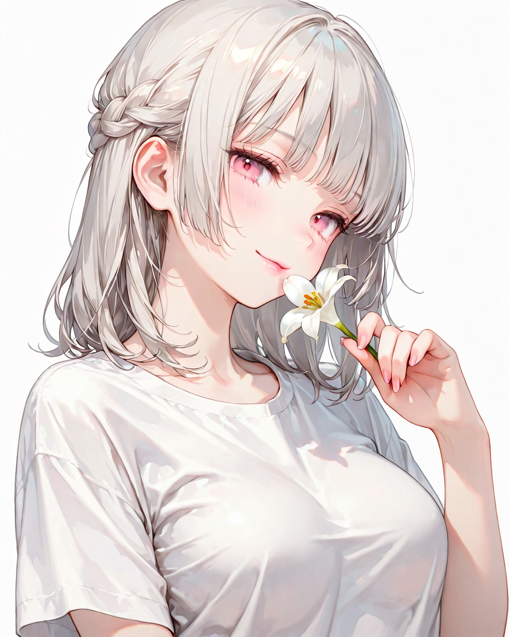 白百合 | の人気AIイラスト・グラビア