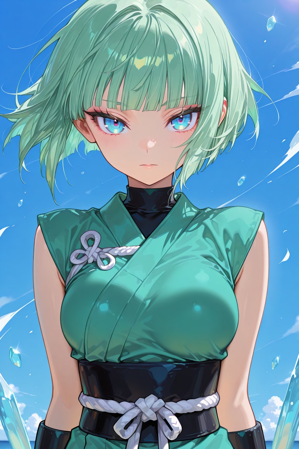 Speed of the Emerald Ninja