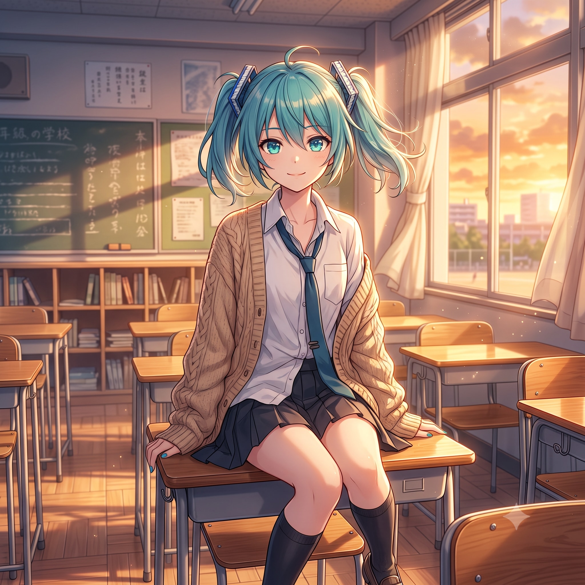 着崩しミクさん