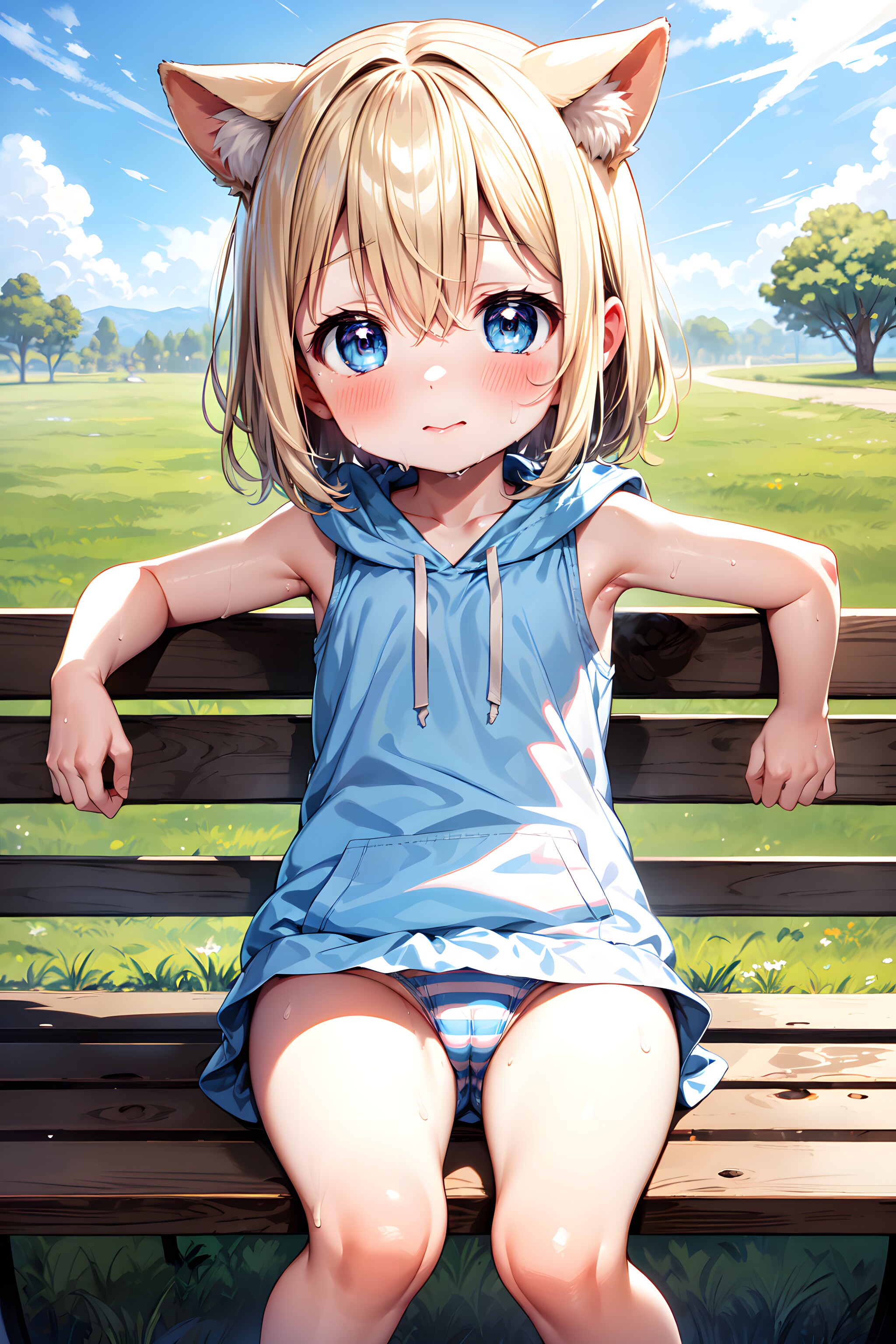 「・・・？。どこみてるの？