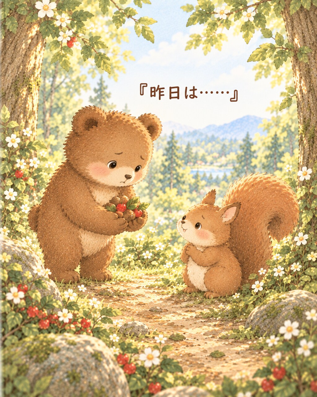 『こぐまと ふしぎな香り』後編
