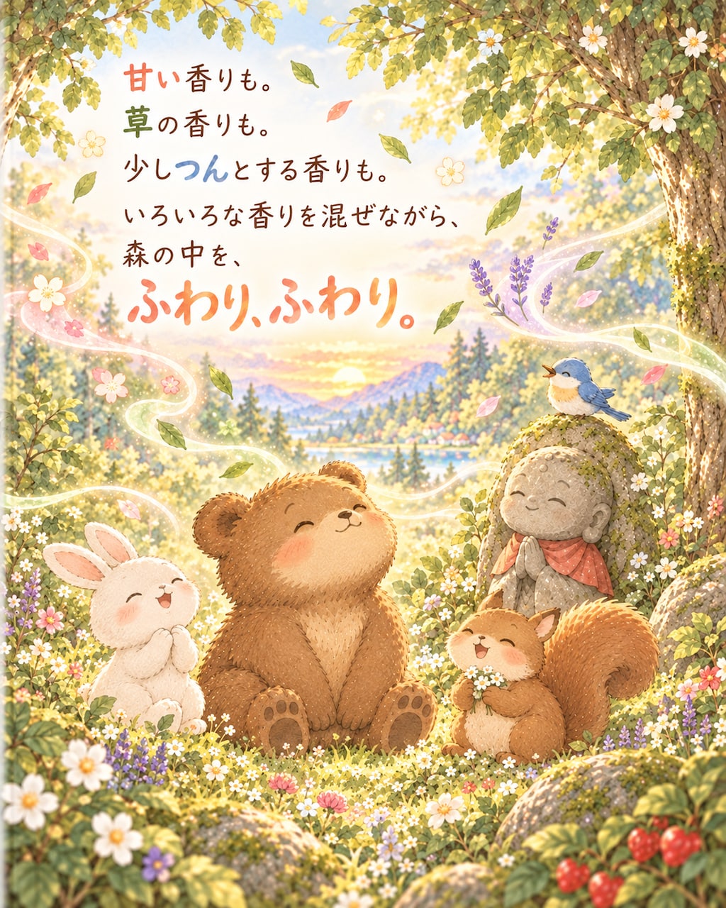 『こぐまと ふしぎな香り』後編