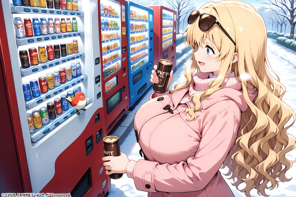 なっちゃんと缶コーヒー