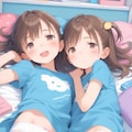 Tシャツと下着少女（リメイク）ふたりVer. 9枚目