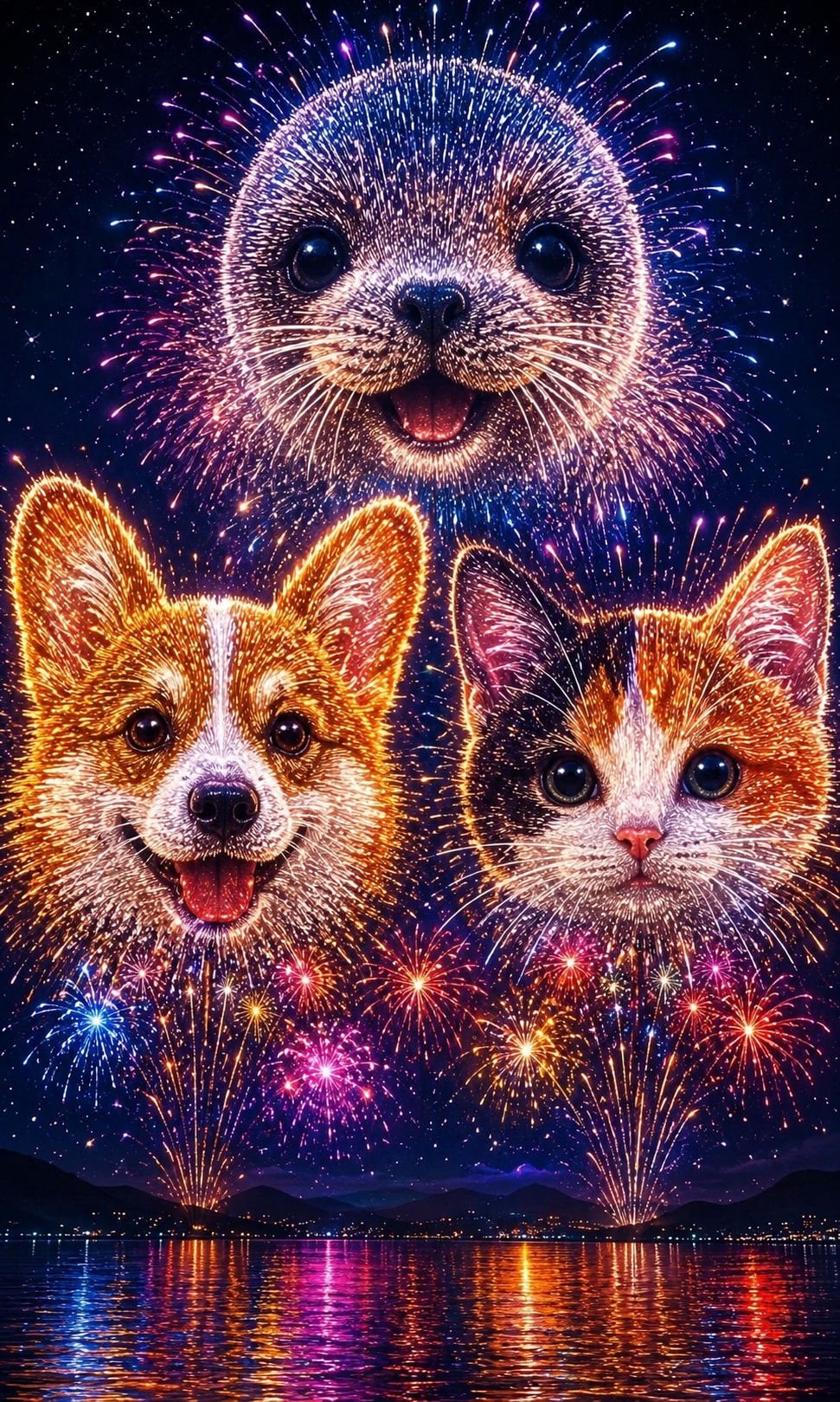 【花火】た〜まや〜２ | の人気AIイラスト・グラビア