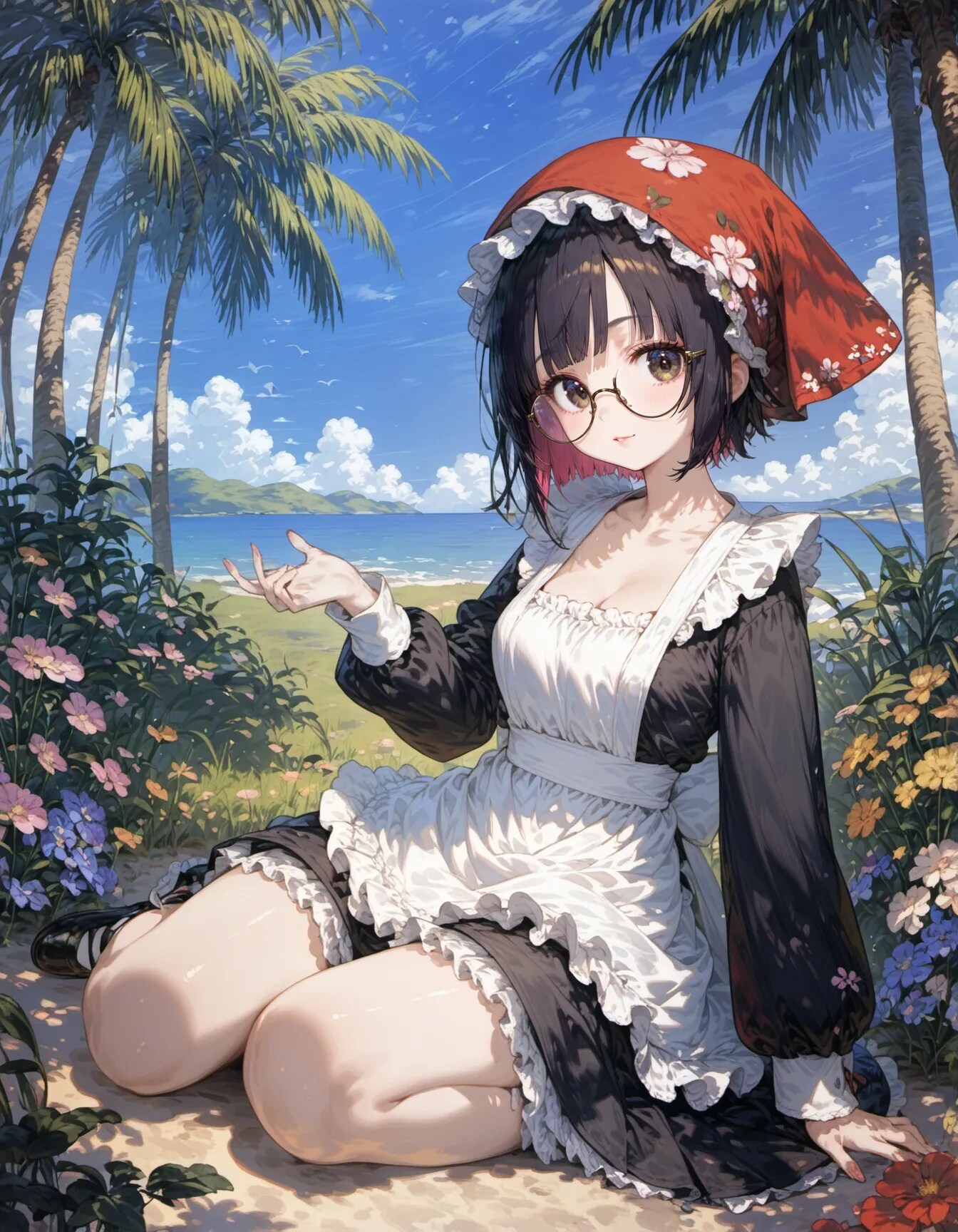 The Tropical Maid's Day Off | の人気AIイラスト・グラビア