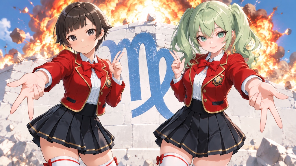 あおいvsメグ？