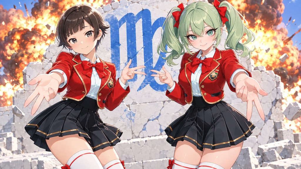 あおいvsメグ？