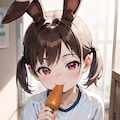 ニンジン大好きウサ耳娘② 9枚目