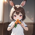 ニンジン大好きウサ耳娘② 6枚目