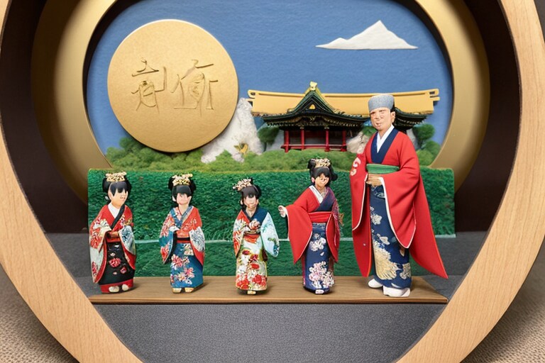 マキシシングル『そうだ、神社へ行こう』(七五三ヴァーゾン)　歌手：神社栄光 | の人気AIイラスト・グラビア