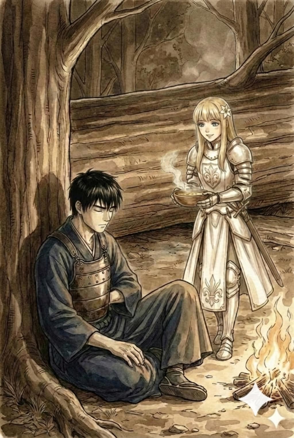 遠い背中と隠した手。問うことすら許されずに