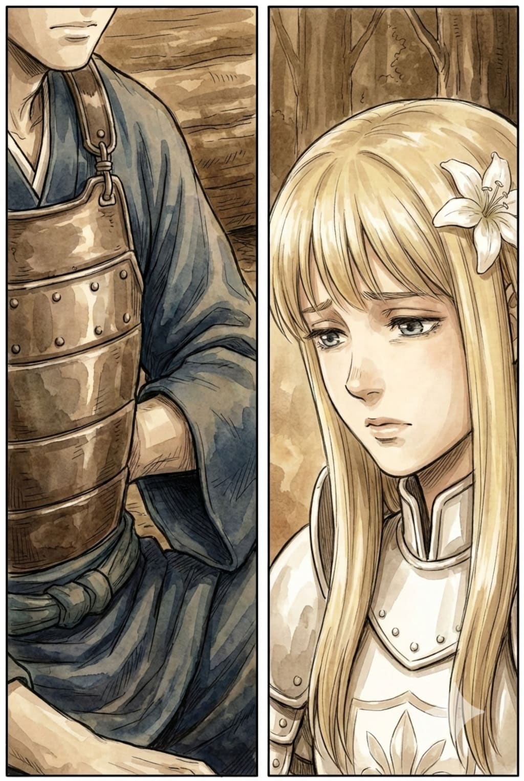 遠い背中と隠した手。問うことすら許されずに