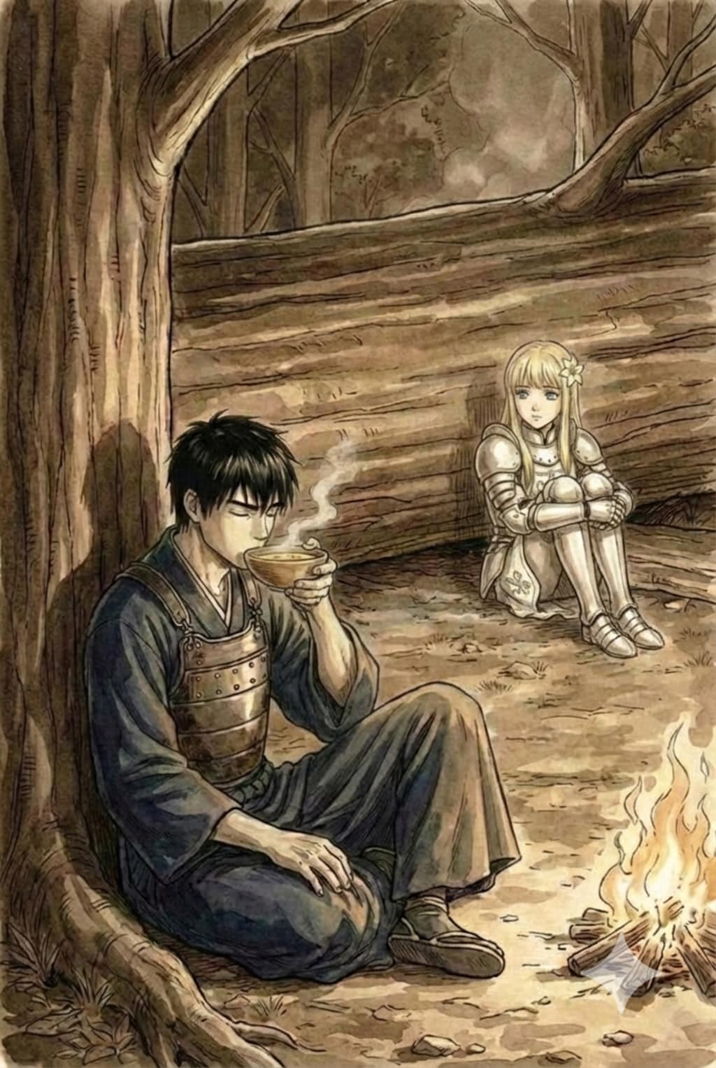 遠い背中と隠した手。問うことすら許されずに