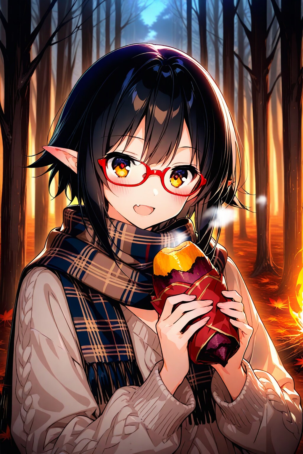 ねんがんの やきいもをてにいれたぞ！