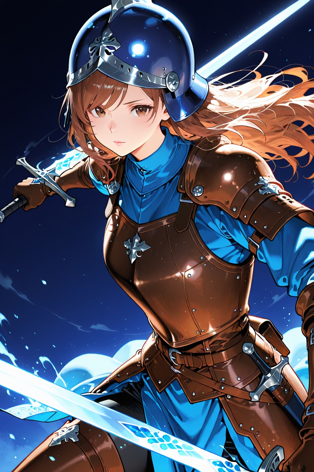 ア〇ンスト△ッシュを打つ聖騎士さん | の人気AIイラスト・グラビア