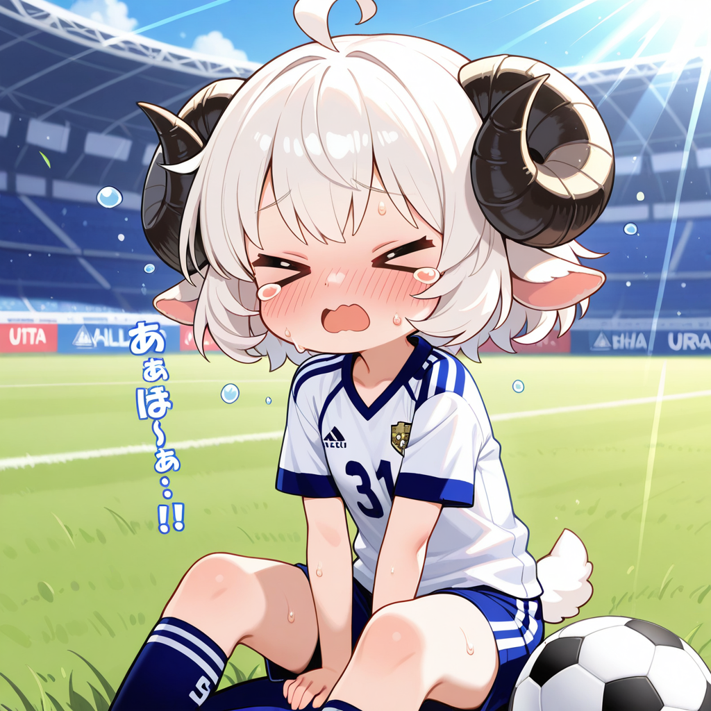 ひつじにサッカーは無理ですぅ～！！